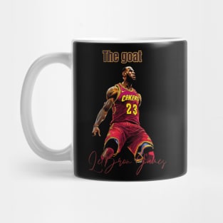 Lebron James Victor illustration artwork Mug